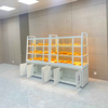 Gabinete de exhibición de panadería corredera