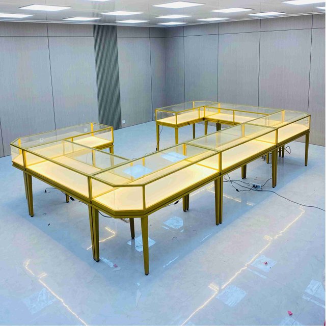 Gabinete de exhibición de joyas de moda