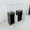 Gabinete de visualización de vidrio con tira de luz