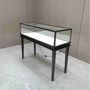 Gabinete de exhibición de joyería de acero inoxidable