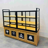 Gabinete de exhibición de panadería corredera