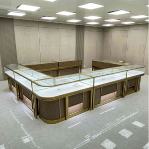 Gabinete de exhibición de joyas comerciales