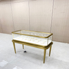 Gabinete de exhibición de joyería de marco bajo titanio