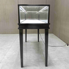 Gabinete de exhibición de joyería de acero inoxidable