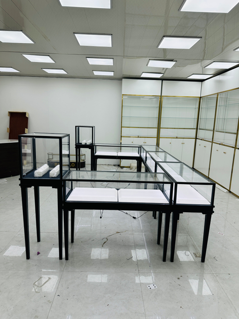 Gabinete de exhibición de joyas minoristas