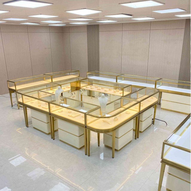 Gabinete de visualización de vidrio de alto grado