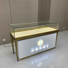 Gabinete de exhibición de joyería de vidrio personalizado