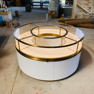 Juego de gabinete de joyería en forma de abanico
