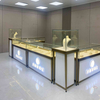 Gabinete de exhibición de joyería de vidrio personalizado