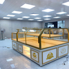 Gabinete de exhibición de pan rectangular de la isla