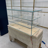 Gabinete de exhibición de pan de vidrio