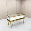 Gabinete de exhibición de joyería de marco bajo titanio
